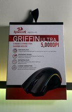 Redragon M602 Griffin RGB Wireless Gaming Mouse Spectrum Backlit M602U-KS Black picture