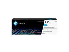 HP 210X Cyan Original LaserJet Toner Cartridge, ~5,500 pages, W2101X picture