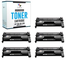 5PK CMYi Replacement 58A Toner Cartridges for HP LaserJet Pro MFP M428dw M428fdn picture