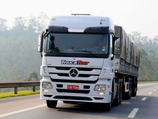 Cars 2013 mercedes benz actros 2655 br spec mp3 semi Desk Mat Stitched picture