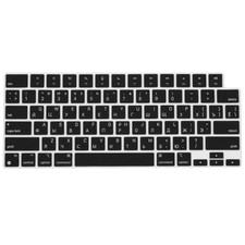 ProElife Russian Keyboard For 2025-2021 Pro 14'' 16''/Air 13.6'' 15'', Black picture