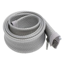 1M Zipper Cable Sleeve Wire Organizer PC TV Desk Cord Management Cover picture