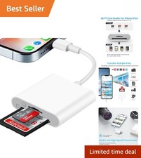 Two-Way SD Card Reader for iPhone - Quick Transfers and Universal Compatibility picture