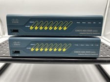 LOT OF 2 Cisco ASA 5505 Series Adaptive Security Appliance 1x V15 1x V16 picture