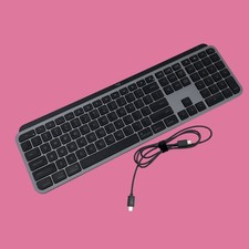 Logitech MX Keys S Mac Wireless Keyboard Fluid Precise - Space Grey #MB9554 picture