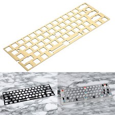 For GH60 GK61 Mechanical Keyboard PCB CNC ANSI Anodized Positioning Board Plate picture