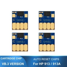 HP 913 913A ARC Chip For HP PageWide Pro 352dw 377dw 452dw 477dn  552dw 4PC/SET picture