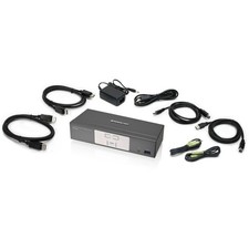 IOGEAR 2-Port DisplayPort KVMP Switch with USB 3.0 Hub [TAA Compliant] (gcs1902) picture