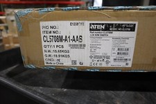 NEW IN BOX Aten 8-Port 17in Slideaway LCD KVM Switch STOCK GS13 picture