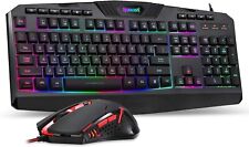 Redragon S101 RGB Backlit Gaming Keyboard with M601 Mouse picture