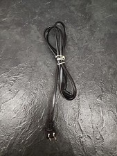 I-SHENG SP-12C E55943 7A 125V 6' Electronics Power Cord 2 Prong Right Angle picture