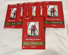 Canon Photo Paper Plus Glossy II 5x7 PP-301 20 Sheets NEW Sealed 🔥 picture