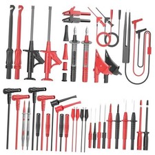 Silicone Multimeter Test Leads Kit for Electrical Testing | Replaceable 33PCS picture