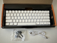 Royal Kludge RK61 Mechanical Keyboard White Dual-Mode - Blue Switch picture