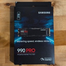 Samsung 990 PRO 2TB PCIe 4.0 NVMe M.2 Internal SSD MZ-V9P2T0B/AM picture