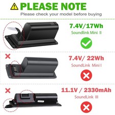 088789 088796 088772 Battery For Bose Soundlink Mini 2 II Speaker 17Wh picture