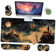 4-Piece Extended Large Mouse Pad Set Extra XXL -35.4