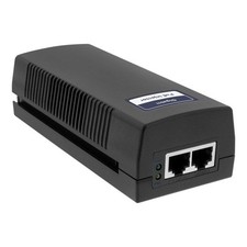 BV-Tech Gigabit Power Over Ethernet PoE+ Injector | 30W | 802.3 af/at | Plug & picture