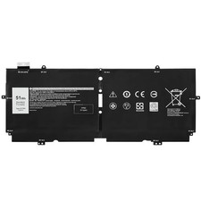 Genuine For Dell XPS 13 7390 2 IN 1 4 Cell 51Wh 7.6V Laptop Battery XX3T7 52TWH picture
