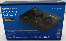 Creative Sound Blaster GC7 Game Streaming USB DAC Amp SX-Fi PC Mac PS 5/4 SB1850 picture