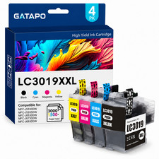 LC3019XXL 4PK Super High Yield Ink Cartridges for MFC-J5330DW J6530DW J6930DW picture