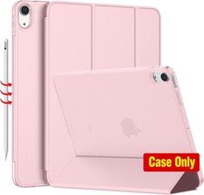Slim Case for iPad Air 11 Inch 2022, Translucent Back Shell, Lightweight, Pink picture