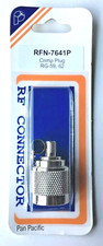 Pan Pacific Crimp Plug RG-59/U, 62/U RF Connector RFN-7641P RG-59, 62  picture