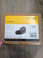 StarTech.com CPU Wall Mount Bracket for PC Tower, Black, CPUWALLMNT picture