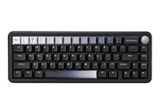 Compact YUNZII b68 keyboard black Cocoa Cream V2 switches | creamy sound picture