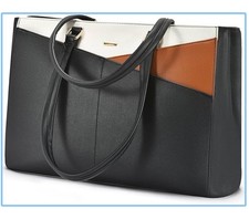 Laptop Tote Bag for Women, 15.6 Inch Shockproof Computer Briefcase for Work picture