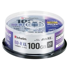 Verbatim Blu-ray Disc 20 Spindle 100GB 4X Speed BD-R XL Printable VBR520YP20SD4 picture