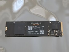 Western Digital WD BLACK SN770 1TB M.2 2280 NVMe PCIe Gen4 x4 SSD picture