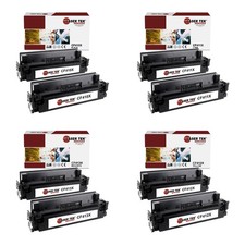 8Pk LTS 410X B C M Y HY Compatible for HP LaserJet Pro M452dn M452dw Toner picture