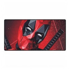 Deadpool Pixel Art Playmat, Marvel Comics Desk Mats, MTG TCG Gamer Desk Accessor picture