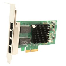 Open Box 4 Port Gigabit Ethernet PCI-e x4 Network Interface Card - SY-PEX24045 picture