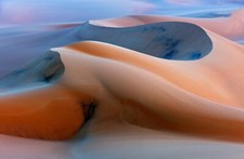 Landscape desert dunes nature Custom Gaming Mat Desk picture