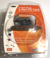 Belkin F5U220 PCI USB Expansion Card 5-Port Rev 3 NEW Hi-Speed USB 2.0 picture