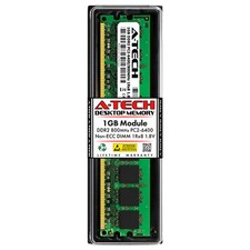 1GB DDR2 PC2-6400 DIMM (Replacement for Micron MT8HTF12864AZ-800H1) Memory RAM picture