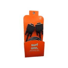 Onn Surf VGA Monitor Cable 6' Length Black 1080p Resolution brand new  picture