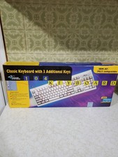 Vintage Mouse Systems 104 Classic Keyboard IBM AT PS/2 Compatible Unused picture
