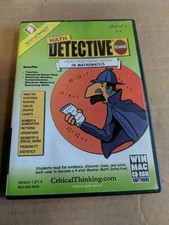 Math Detective Beginning Grades 3-4 CD-Rom Critical Thinking Version 1.5 ~ #8 picture