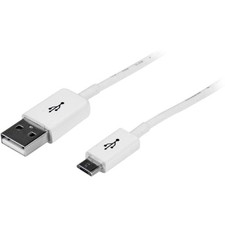 Startech 1m White Micro Usb Cable - A To Micro B - Usb For Cellular Phone picture