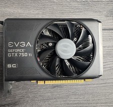 EVGA GeForce GTX 750 Ti SC Graphics Card DVI HDMI DisplayPort PCIe x16 picture