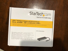 Startech.com USB-C Multiport Adapter w/SD Card Reader 4K HDMI-  DKT30CSDHPD3 picture