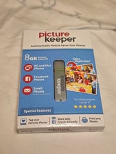 Picture Keeper 8GB Automatic USB Photo Backup Device Sealed picture