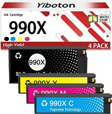 990X 990 990XC High Yield Ink Cartridges Compatible with 𝐇𝐏 PageWide Color 755 picture