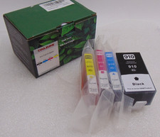910XL Ink Cartridges High Yield Factory Sealed 4 Pack B C M Y For HP Replacement picture