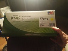 IPW Print Cartridge 545-X12-IPW Yellow (Replaces HP CF412X) New True Colors picture