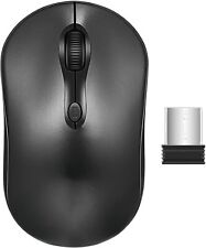 Wireless Mouse, 2.4G Wireless Mouse for Laptop Ergonomic Computer Mouse with USB picture