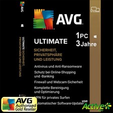 AVG ULTIMATE 2026 1 PC 3 Year | Internet Security, TuneUp, VPN, AntiTrack 2027 picture